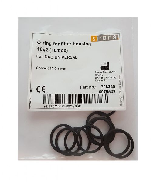 O-ringer til DAC 708239, 10 stk
