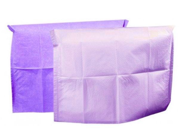 Nakkebeskyttelse plastcoated 25*33cm Lavendel, 500 stk