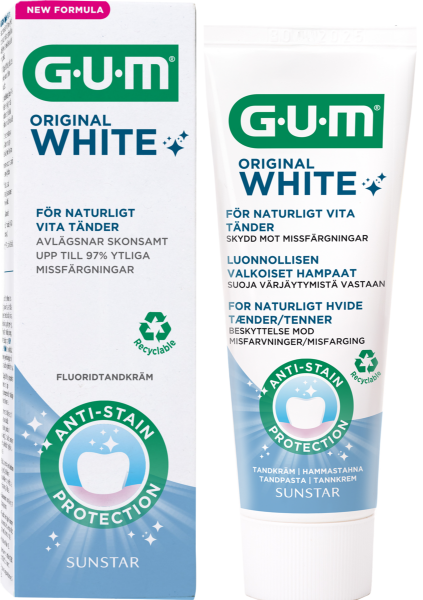 GUM Original White 1745, 75 ml